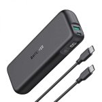 Ravpower 15000MAH Qc 3.0 12W|TYPE-C 18W|DIGITAL Display Power Bank – Black