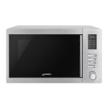 Smeg MOE34CXI2 Countertop Microwave Silver Inox