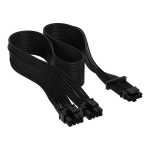 Corsair Premium Individually Sleeved 12+4PIN Pcie Gen 5 12V-2X6 600W Cable Type 4 Black.