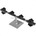 Fence Pole – 6LINE Low Profile Galv