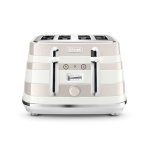 De'Longhi Delonghi 4 Slices Toaster Avvolta Class CTAC4003.W
