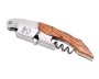 Rosewood Corkscrew Bottle Opener With Foil Cutter