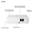 Epson CO-W01 Wxga Projector 3000 Lumens V11HA86040