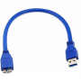 USB 3.0 Type-a To Micro-b High-speed External Hard Drive Data Cable 50PCS