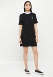 Vans Peace Checkerboard Short Sleeve Dress - Black
