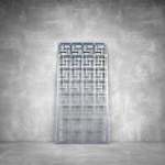 Laser Cut Screen - Design 123 - 2900 X 1400 X 20 Grey Indoor