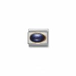 Classic Natural Stone Sapphire Link