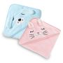 2 Pack Baby Bath Towels - Premium Ultra Soft Organic Baby Bath Towel