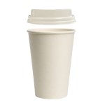 Single Wall Coffee Cup & Lid 250ML Pack Of 10