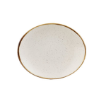 Churchill Barley White Oval Plate 19.2CM Set Of 12