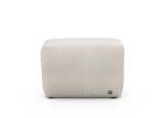 Sofa Side - Leather - Light Grey - 84CM X 31CM