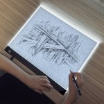 LED Copy Board A2 A3 A4 A5 Three Layers Dimmable Light Pad Drawing Board Pad Tracing Light Box Eye Protection Thin For Art Stude