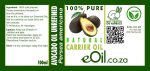 Avocado Natural Carrier Oil Unrefined - 100 Ml - 10 Ml MINI