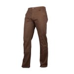 WMA200 Mens Tobacco Flat Front Stretch Chino Pants - 42