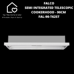 Falco Semi Integrated Telescopic Cookerhood - 90CM FAL-90-T62ST