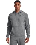 Men's Ua Rival Fleece Zip Hoodie - Black Md