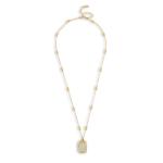 Goldair Gold & Silver Rose Pendant Necklace