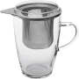 Tea Glass With Metal Strain