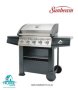 Sunbeam Gas Barbecue Mastercook 5+1 Burner With Warming Oven