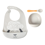 Silicone Bib - Space Lamb