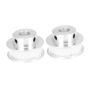 2PCS Tooth Synchronous Pulley For Printers Timing Belt Wheel Bore Low