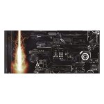 Cpu Burner Full Desk XL Coverage Gaming And Office Mouse Pad
