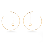 Goldair Gold Era Drop Hoops