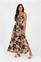 Strappy Maxi Dress - XXL / Beige