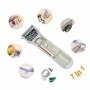 7 In 1 Multi-functional Fruits Vegetable Cutter Opener Sharpener Peeler Slicer Kitchen Tool By STCORPS7