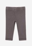 Cotton On The Row Rib Skinny Legging - Washed Rabbit Grey