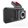 Full HD Resolution Car Dual Dvr Dashcam With Clear Motion & G-sensor