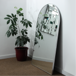 Aluminium Frame Full Length Arch Mirror 1000MM X 1800MM