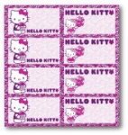 Hello Kitty Book Labels - 16'S
