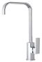 Kitchen Sink Mixer Tap Jasper Single Lever Chrome H37.1CM Spout Reach 19.5CM