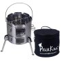 Potjieking Stainless Steel Portable Braai & Potjie Cooker