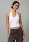 Holly Halter Top - White