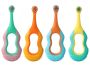 4-PACK Baby Soft Toothbrushes Calabash Handle Teether For Gum Care
