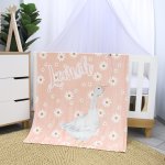 Personalised Fleece Blanket Daisy Duck Goose