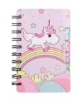 Quest Unicorn Spiral Notebook - Lilac