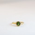 Round Large - Green Tourmaline - Large