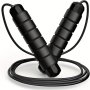 Weighted Speed Jump Rope With Memory Foam Handle For Effective Cardio And Weight Loss Training