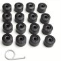 Decorate Your Wheels With 17MM Tyre Nut Caps - Set Of 20