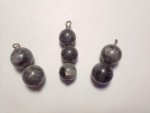 Black Labradorite Healing Pendant A239
