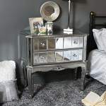 Vintage Mirror Pedestal 2 Drawer - Giant
