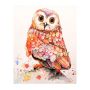 Diamond Painting Diy Kit Full Drill 50X40CM- Cute Owl