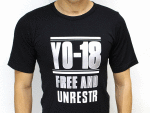 Yo- 18 T-shirts - X Large Black