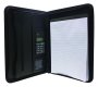 Files Black A4 P.u Folder+calculator + Ring Binder Mechanism