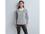 Ladies Long Sleeve Peru V-neck Jersey