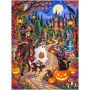Explore Skeleton Violin Garden In A 1000 Piece Puzzle For Adults