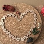 100PCS Of Love: Engraved Wooden Heart Confetti To Brighten Up Any Occasion Easter Gift